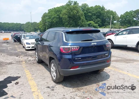 2020 Jeep Compass Latitude 4X4 from USA, damaged, VIN 3C4NJDBB8LT219613